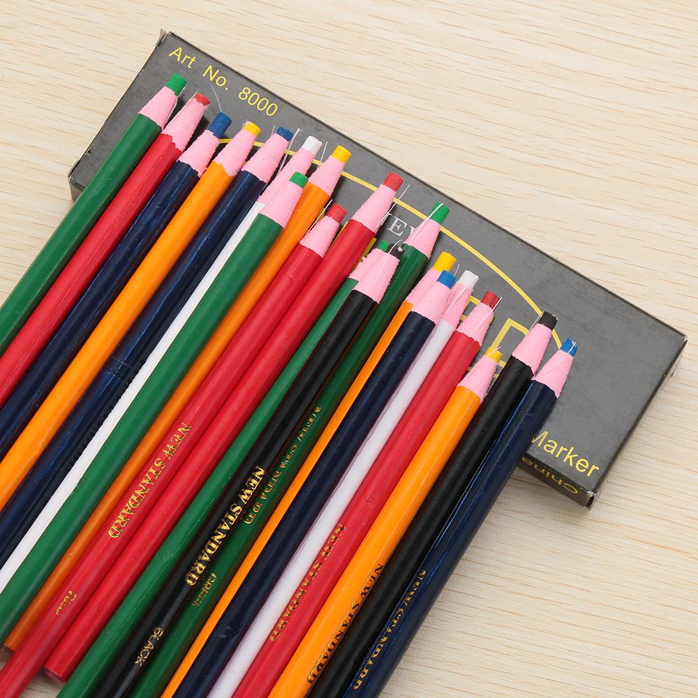Fabric Marking Pen - 12PCS Tailor Garment Pencil Cut-free Erasable