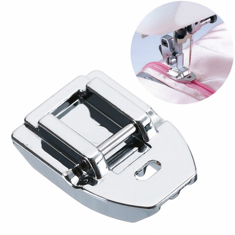 Textile Sewing Machines - 1PC Invisible Concealed Zipper Presser Foot