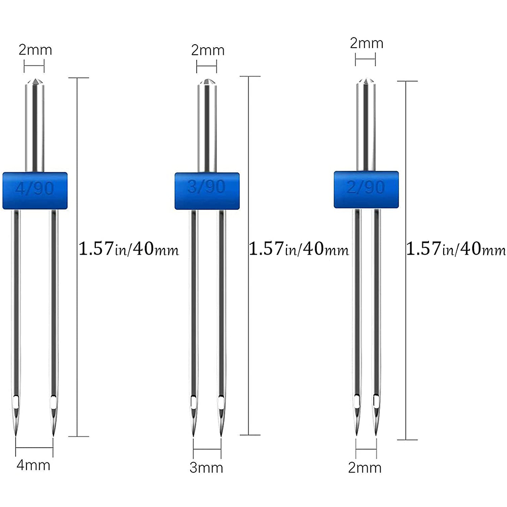 3PCS Sewing Double Twin Needle - Twin Needle Stretch avis et prix