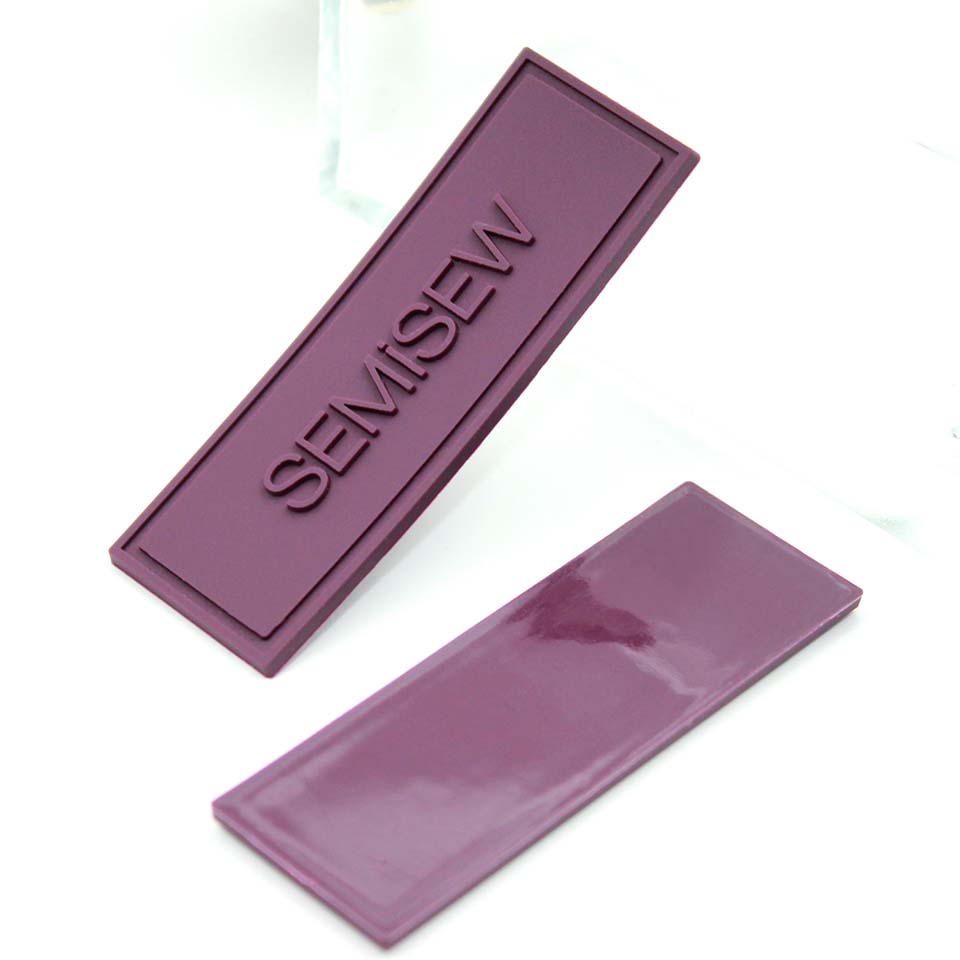 Recycled Custom PVC Patch Sili - Sewing Label avis et prix