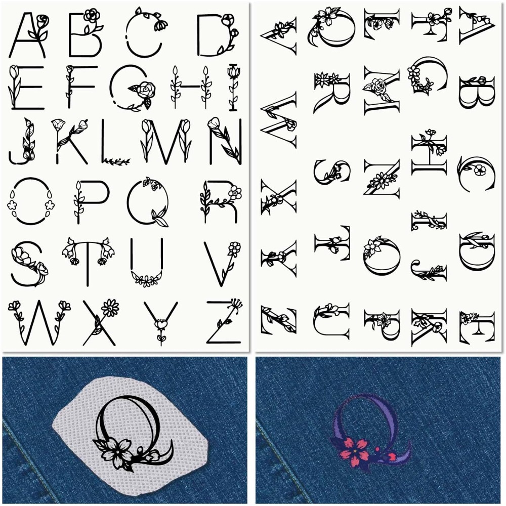 Letter A-Z Water Soluble Embro - Sewing Kit avis et prix