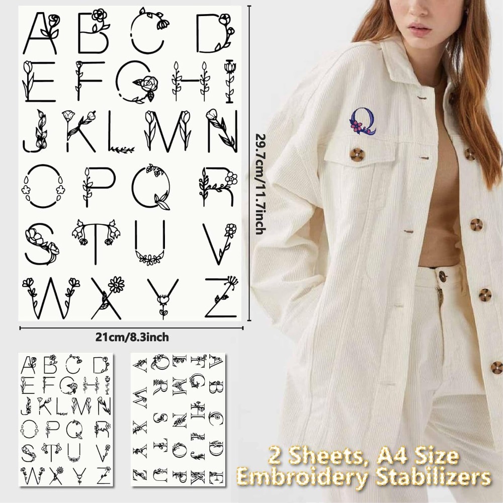 Letter A-Z Water Soluble Embro - Sewing Kit avis et prix