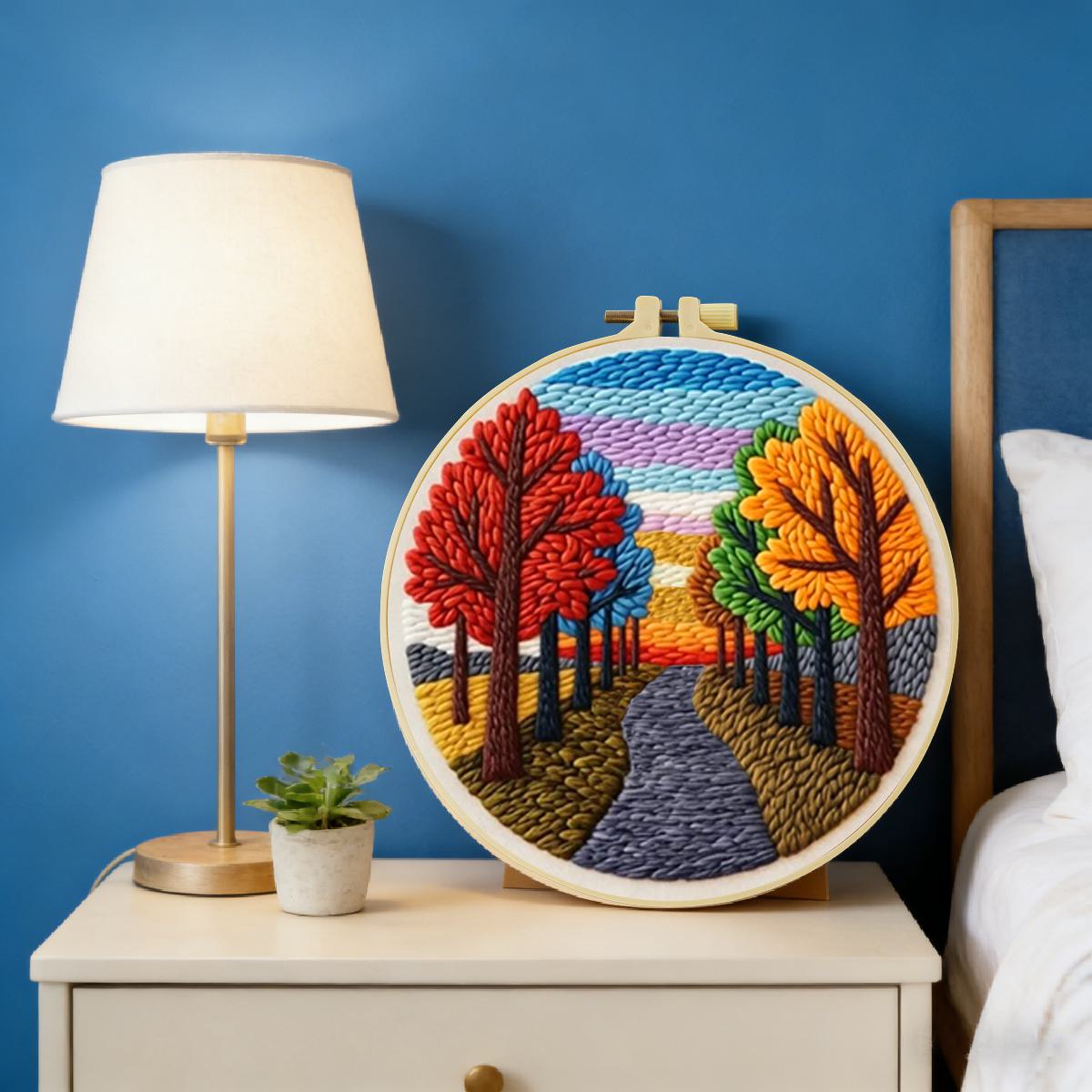 20X20CM/7.87inch Scenery punch - Sewing Textile Art avis et prix
