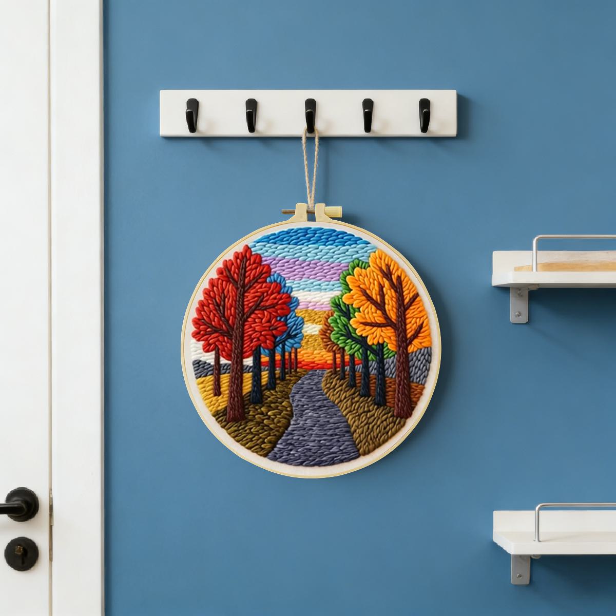 20X20CM/7.87inch Scenery punch - Sewing Textile Art avis et prix