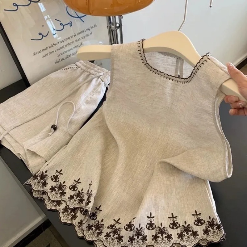 Simple Old Money Style Cotton  - Sewing Vest avis et prix