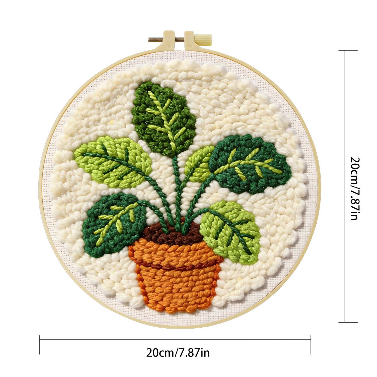 20X20CM/7.87inch Leaves Punch  - Sewing Textile Art avis et prix
