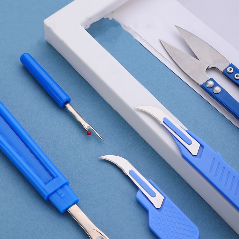 5 Pieces Of Blue Sewing Tear M - Sewing Kit avis et prix