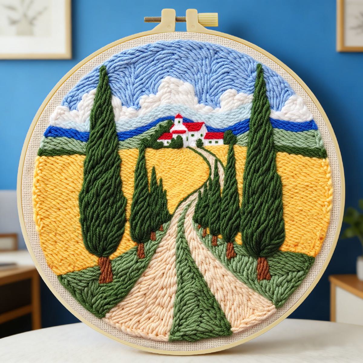 20X20CM/7.87inch field punch n - Sewing Textile Art avis et prix