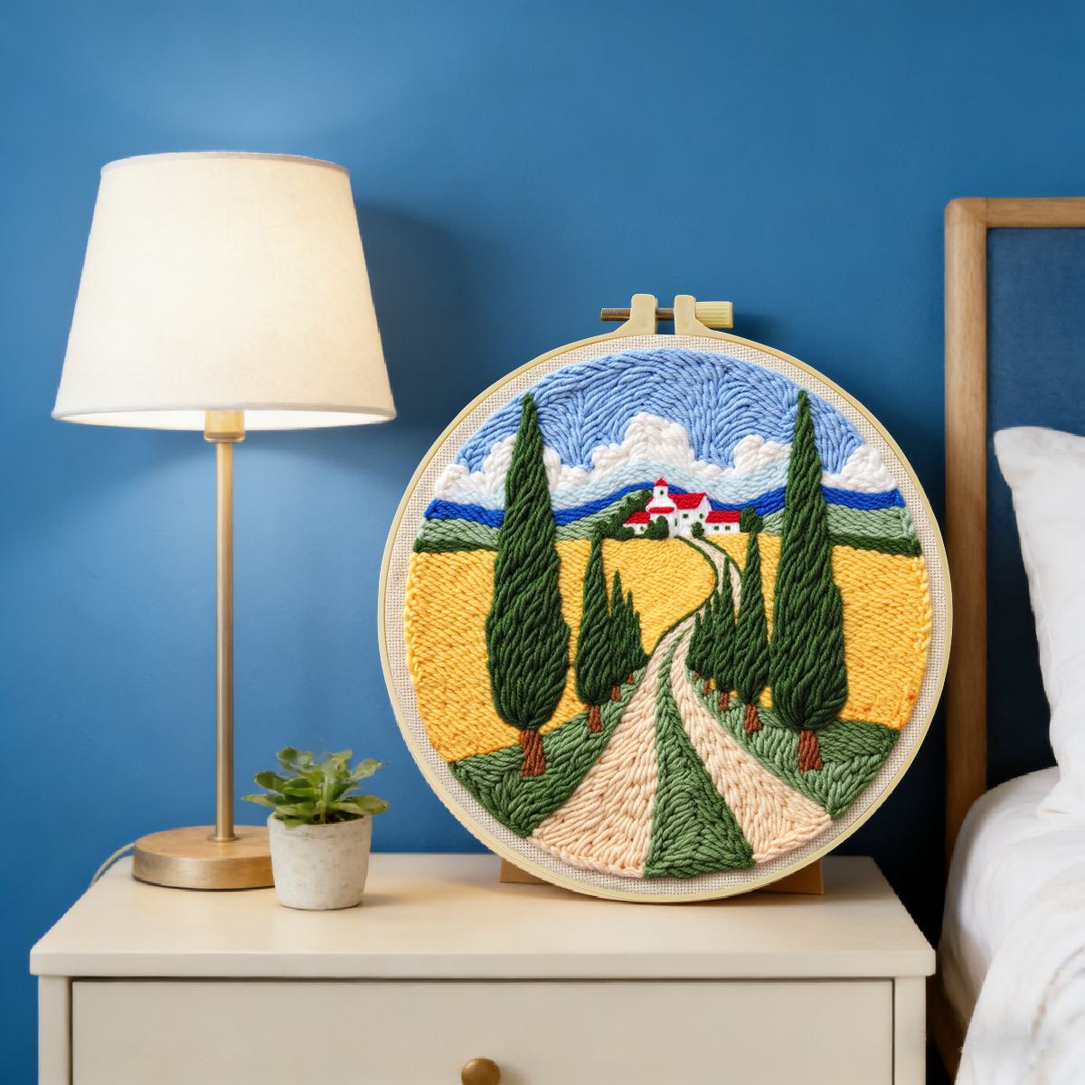 20X20CM/7.87inch field punch n - Sewing Textile Art avis et prix