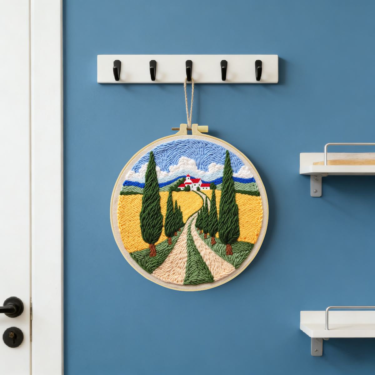 20X20CM/7.87inch field punch n - Sewing Textile Art avis et prix