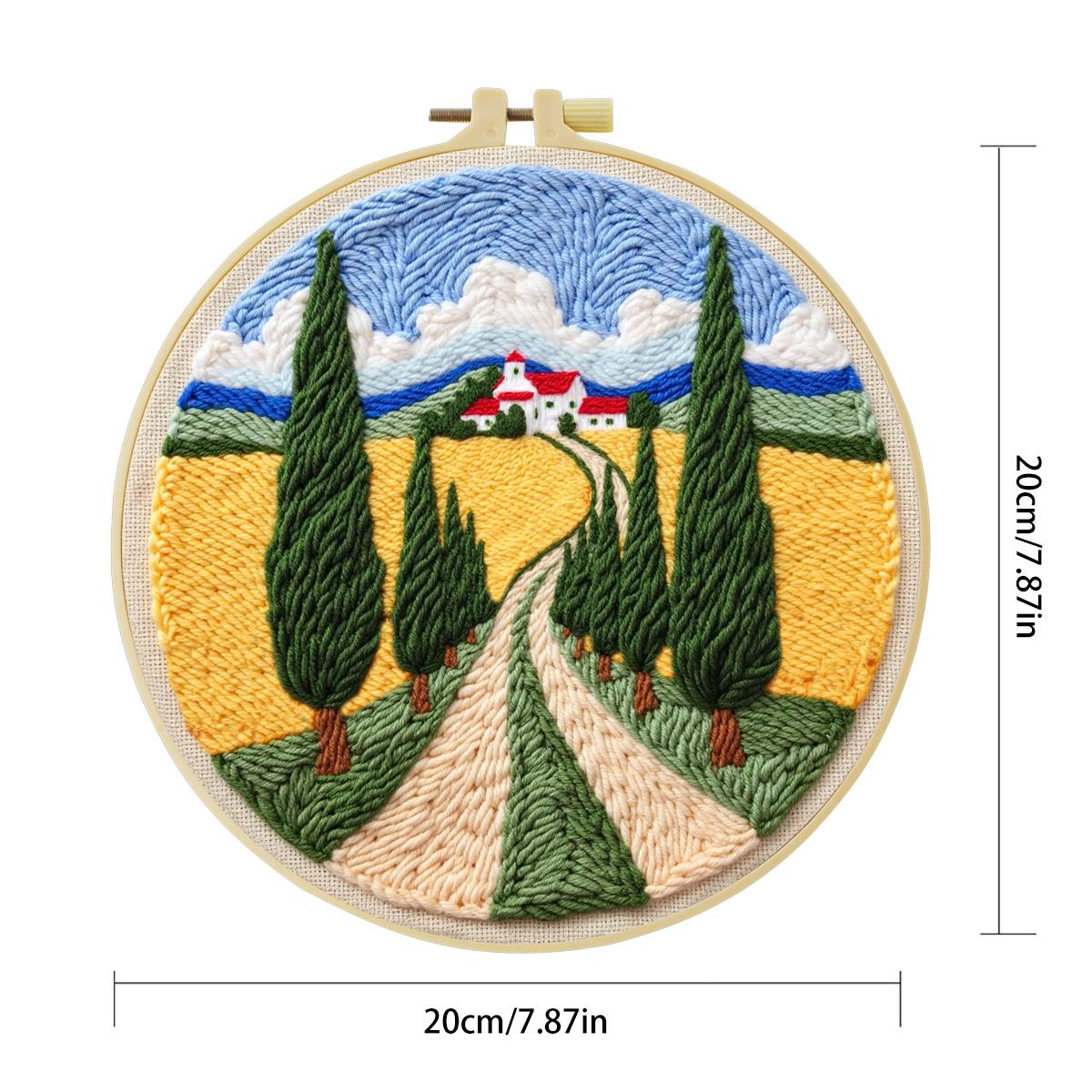 20X20CM/7.87inch field punch n - Sewing Textile Art avis et prix