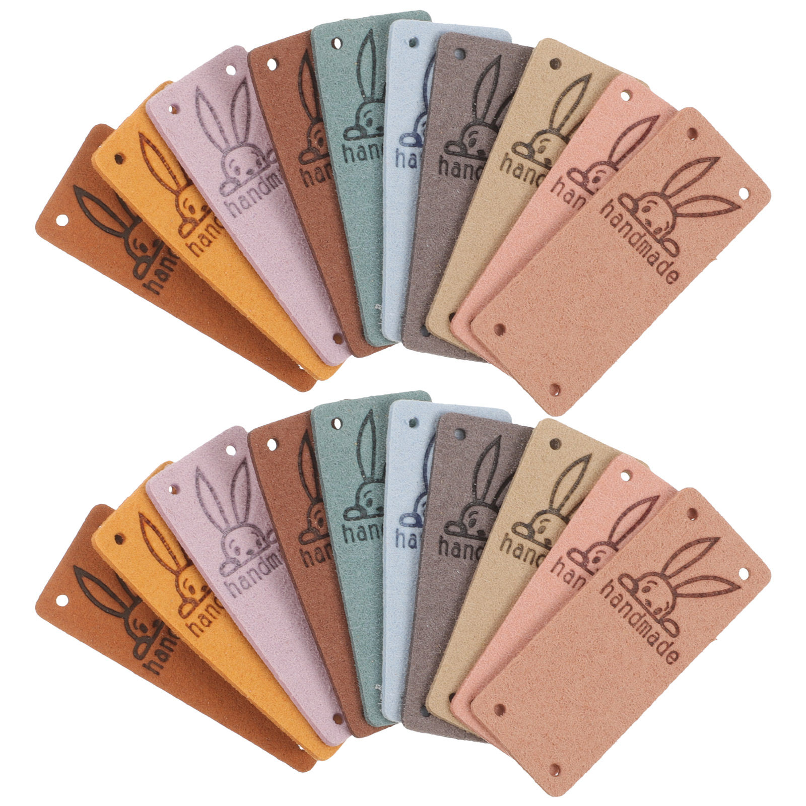 50Pcs Premium Suede Sewing Lab - Sewing Label avis et prix