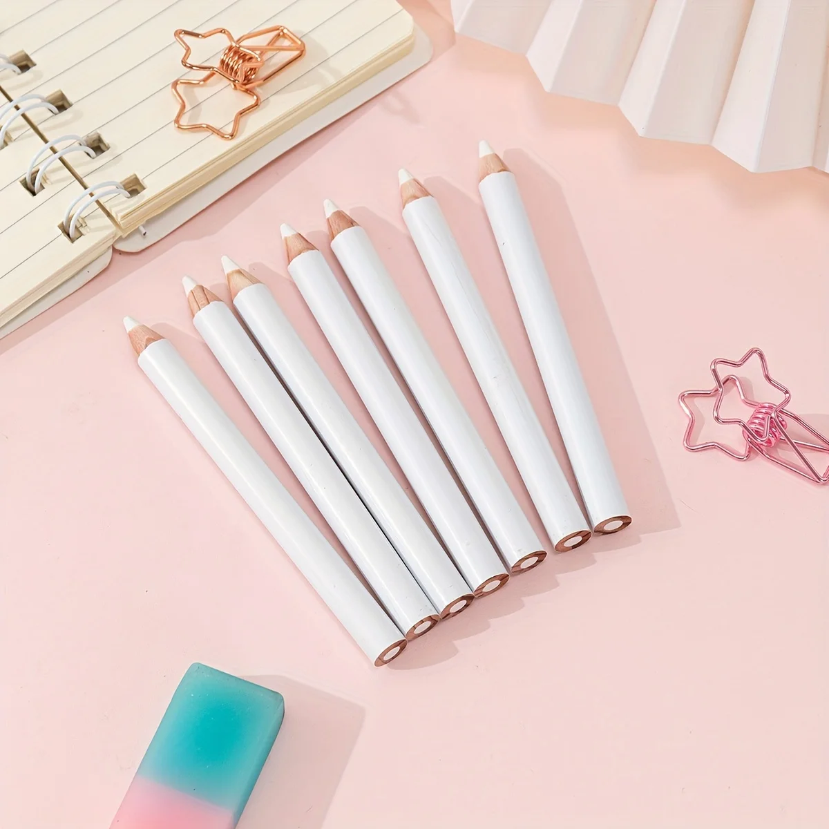 6pcs White Tailor Pen Fashion  - Fabric Marking Pen avis et prix
