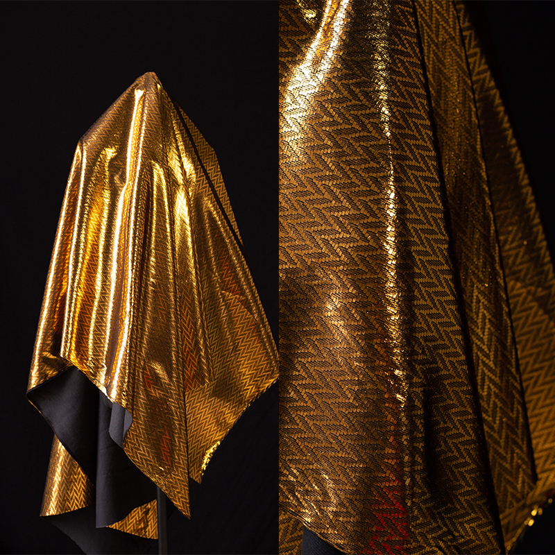 Gold Leather Fabric Diamond Te - Sewing Textile Art avis et prix