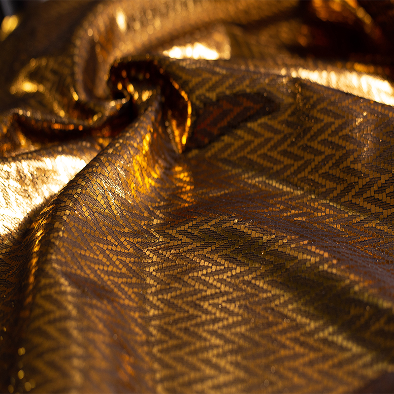 Gold Leather Fabric Diamond Te - Sewing Textile Art avis et prix