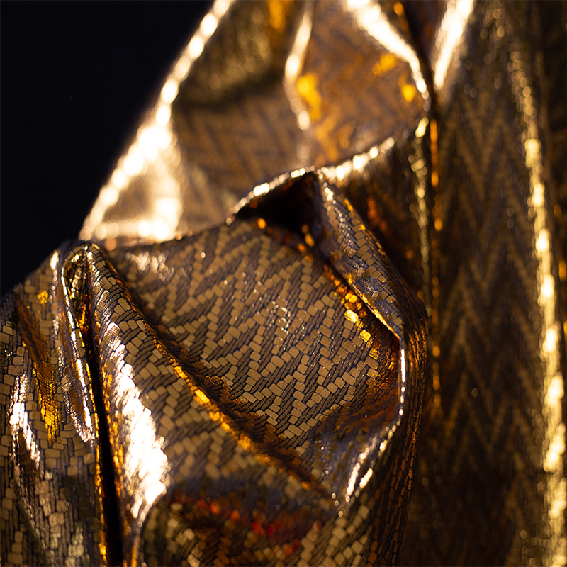 Gold Leather Fabric Diamond Te - Sewing Textile Art avis et prix