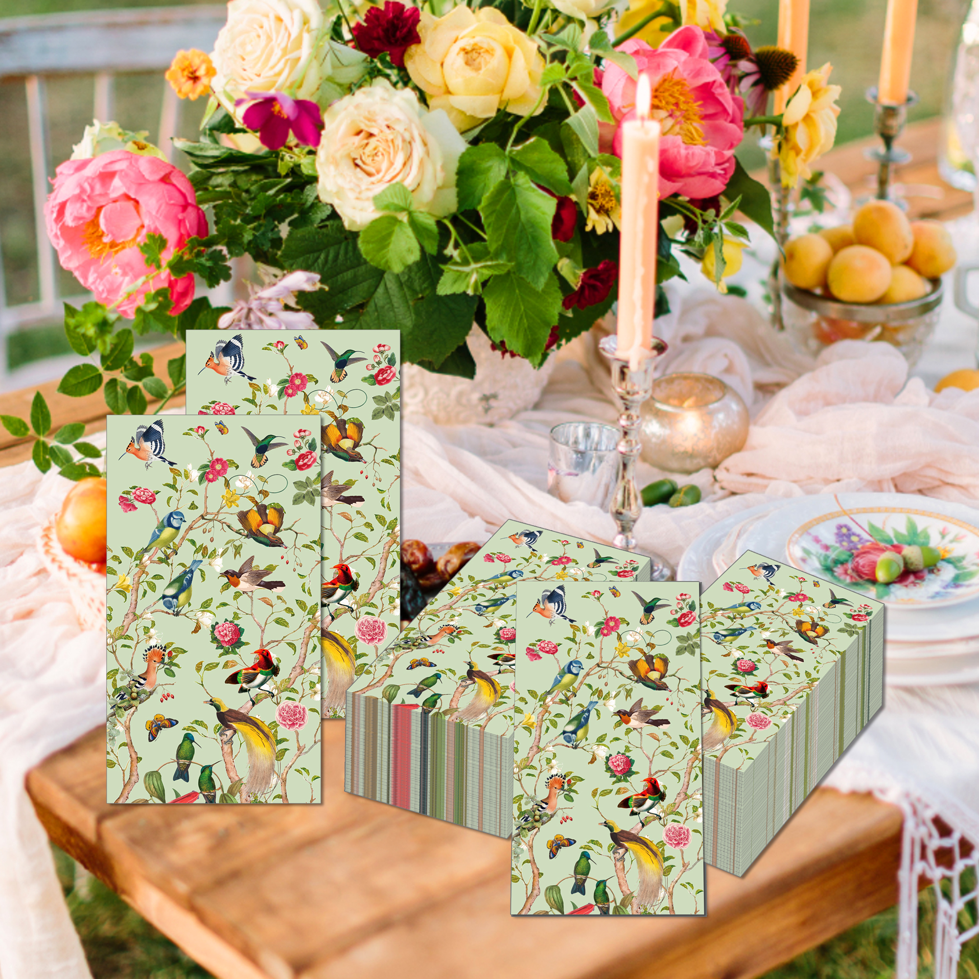 Vintage Paper Napkins Wedding  - Pattern Tissue Paper avis et prix