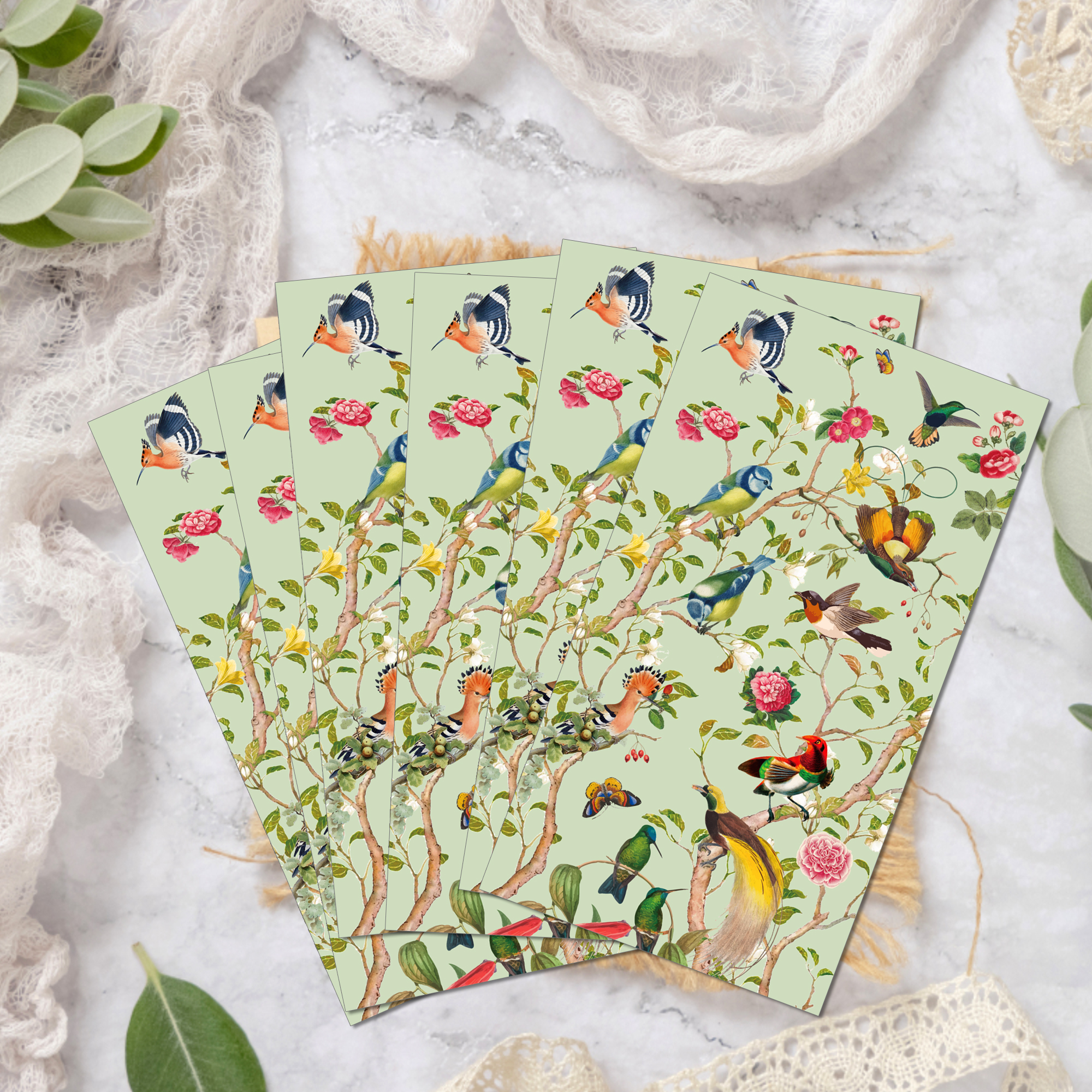 Vintage Paper Napkins Wedding  - Pattern Tissue Paper avis et prix