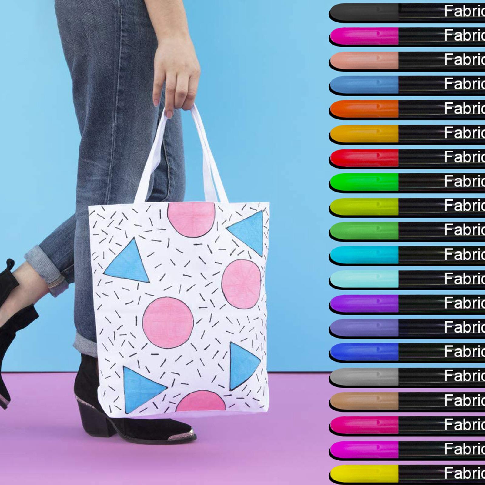 Colorful Fabric Markers Pens P - Sewing Textile Art avis et prix