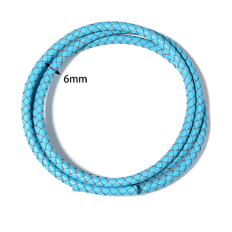 1M/Lot 6mm Braided Genuine Lea - Sewing Thread In Textile avis et prix