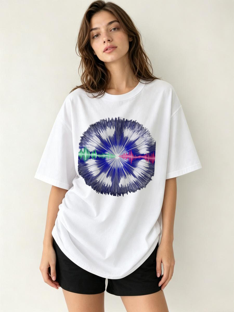 T Shirts For Woman Thread Patt - Sewing Thread In Textile avis et prix