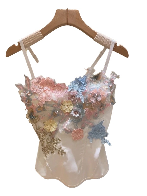 Pure Desire Embroidered Satin  - Sewing Vest avis et prix