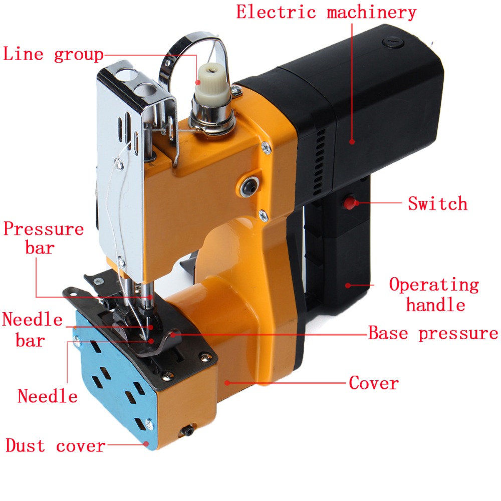 Electric Woven Bag Closing Mac - Sewing In Textile Industry avis et prix