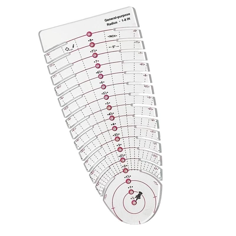 39BB Clear Scale Acrylic Measu - Sewing Textile Art avis et prix