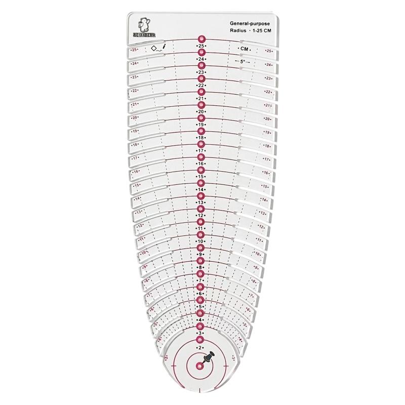 39BB Clear Scale Acrylic Measu - Sewing Textile Art avis et prix