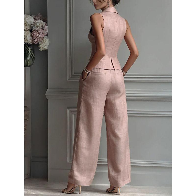 2026 Summer Women Two Piece Se - Sewing Vest avis et prix