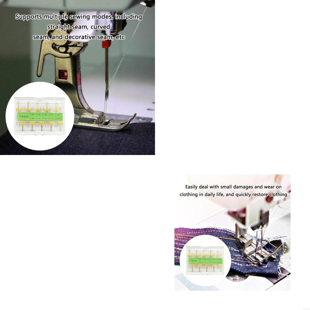 R66A 10Pcs Sewing Machine Need - Twin Needle Stretch avis et prix