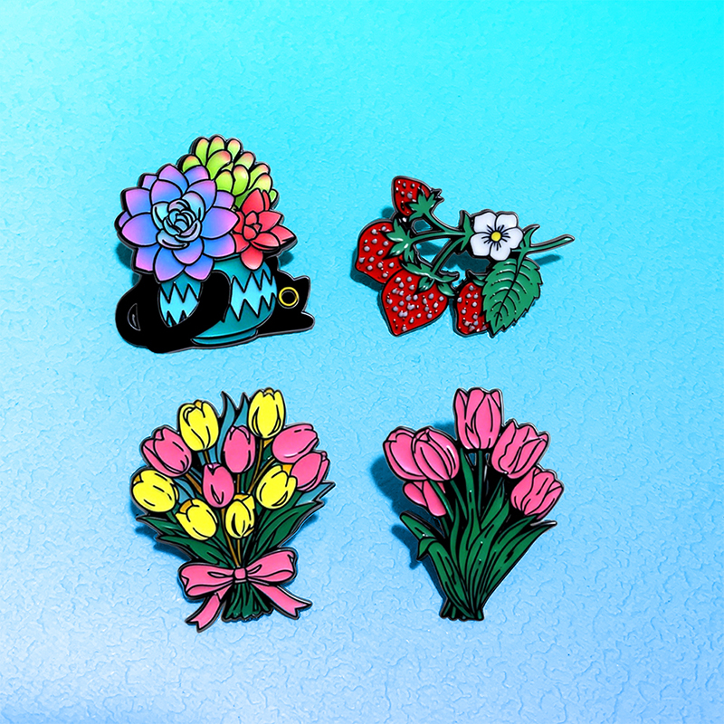 AniPins Bouquet Flowers Strawb - Sewing Label avis et prix