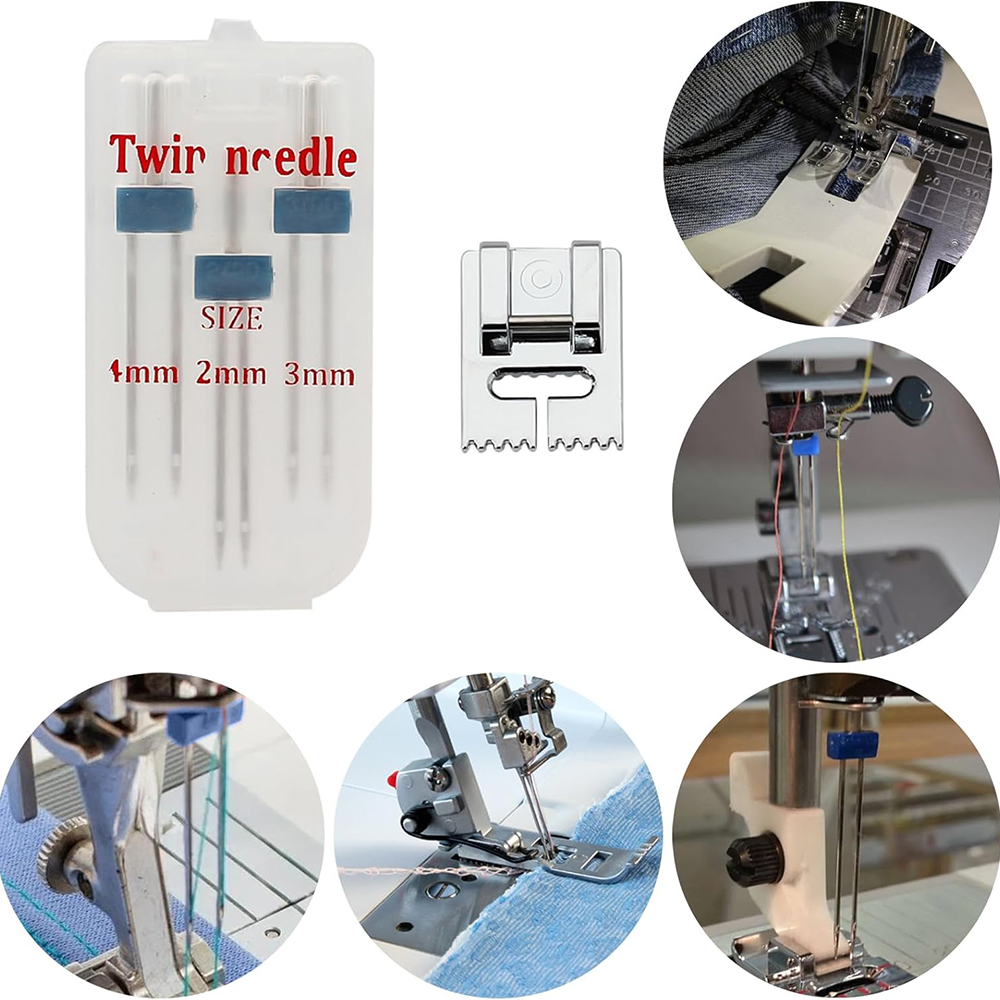 6PCS Twin Needle Double Needle - Twin Needle Stretch avis et prix
