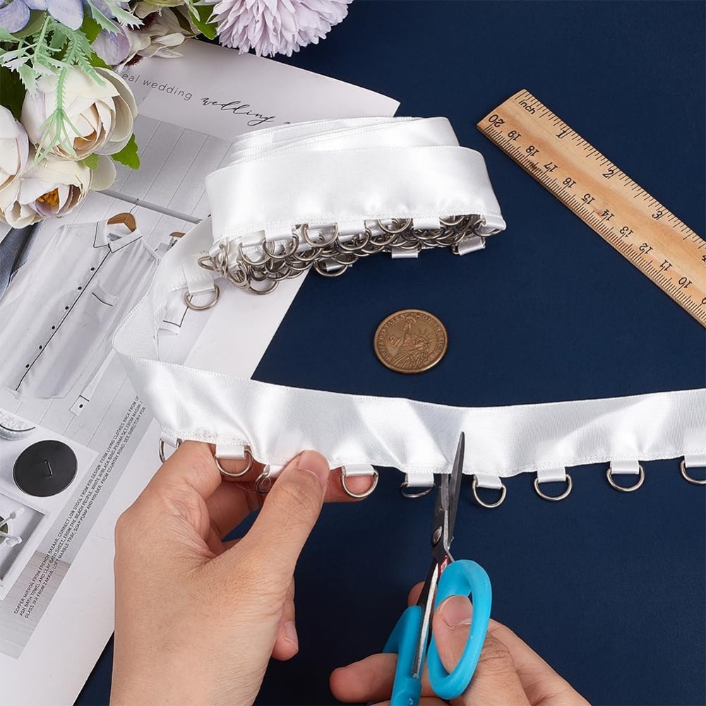 4 Yards White Grommet Trim wit - Sewing Kit avis et prix