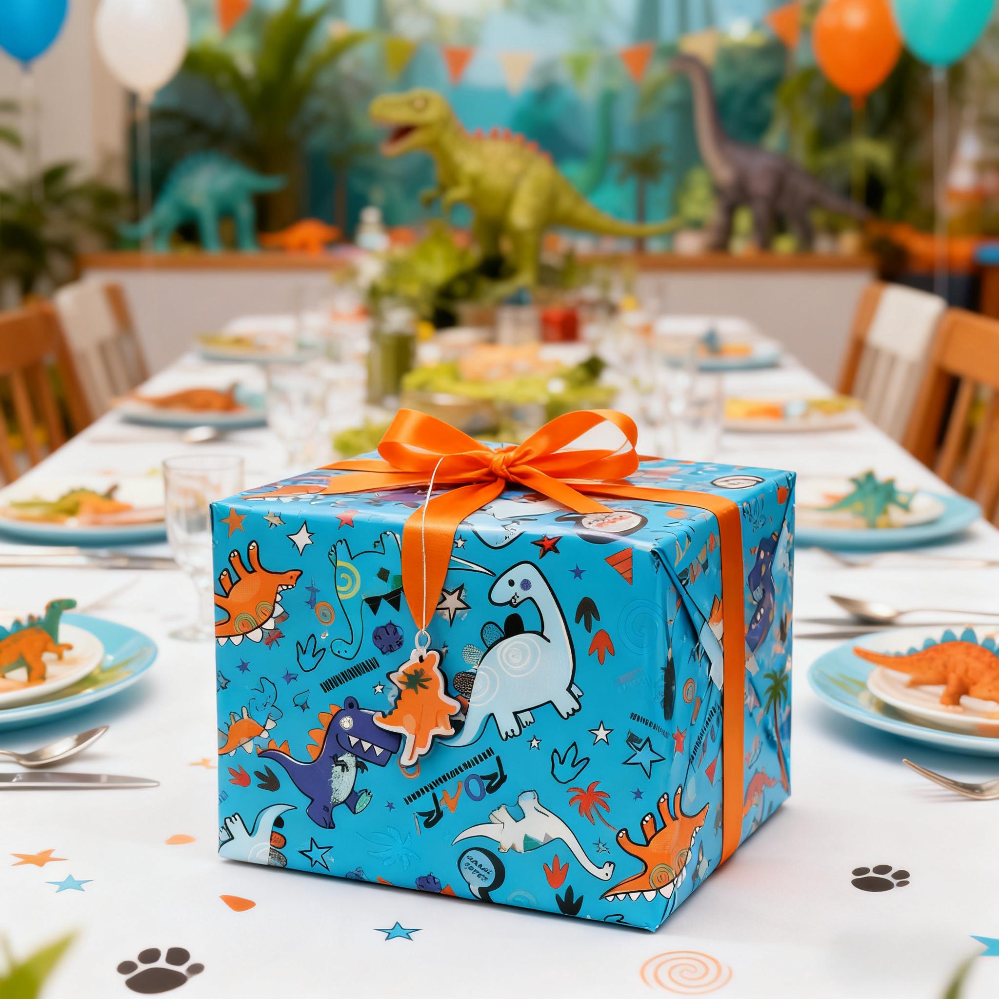 1 Roll Blue Gift Wrapping Pape - Pattern Tissue Paper avis et prix