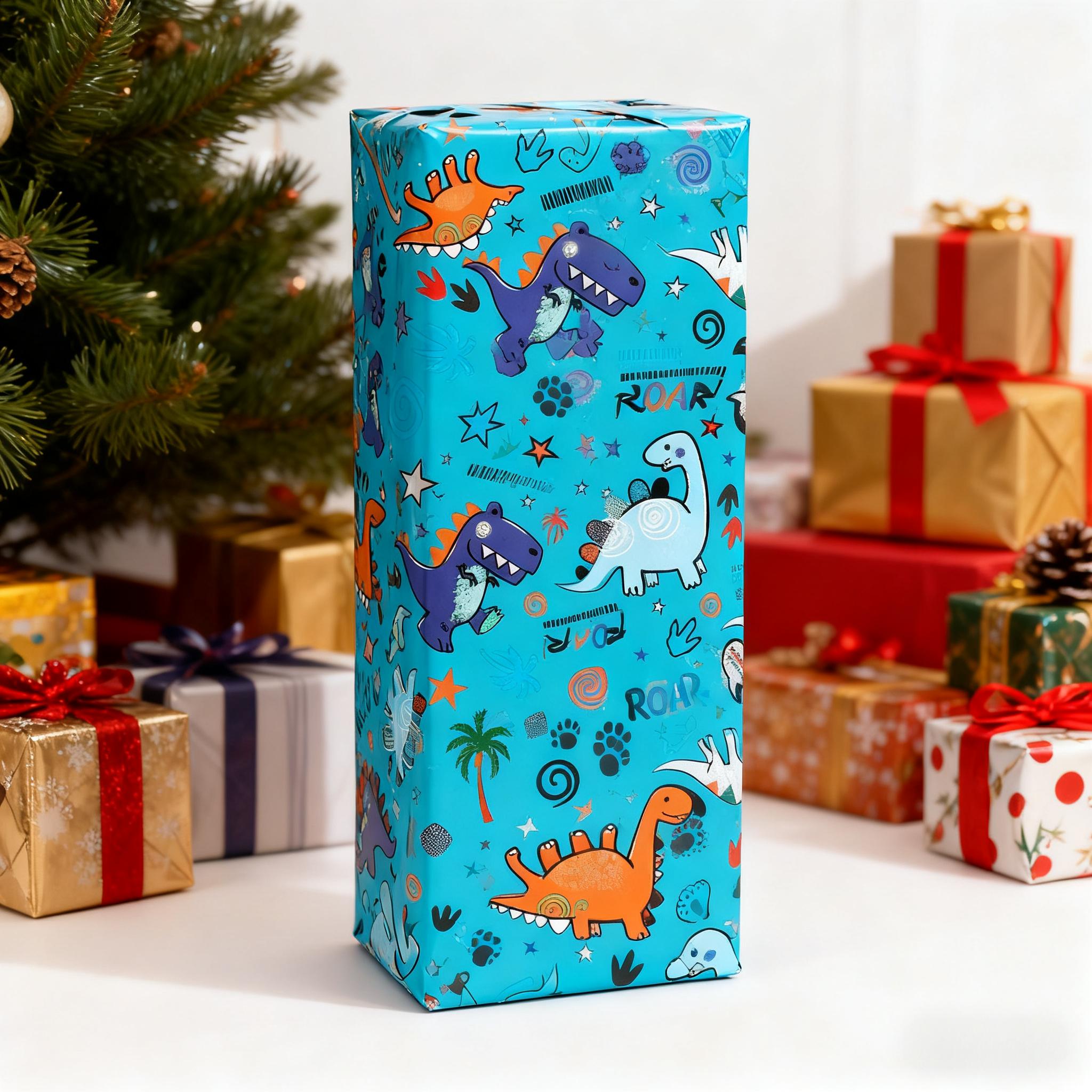 1 Roll Blue Gift Wrapping Pape - Pattern Tissue Paper avis et prix