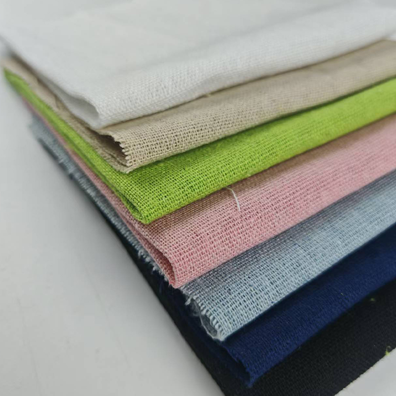 7-Piece Set of 25* 25cm Linen  - Sewing Textile Art avis et prix