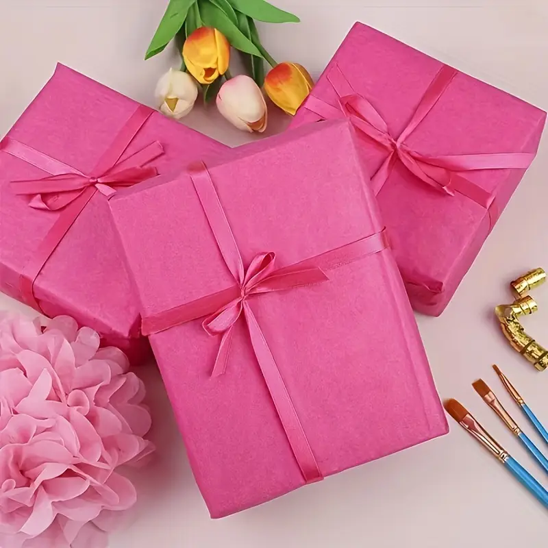 10Pcs 50*66cm Color Tissue Pap - Pattern Tissue Paper avis et prix