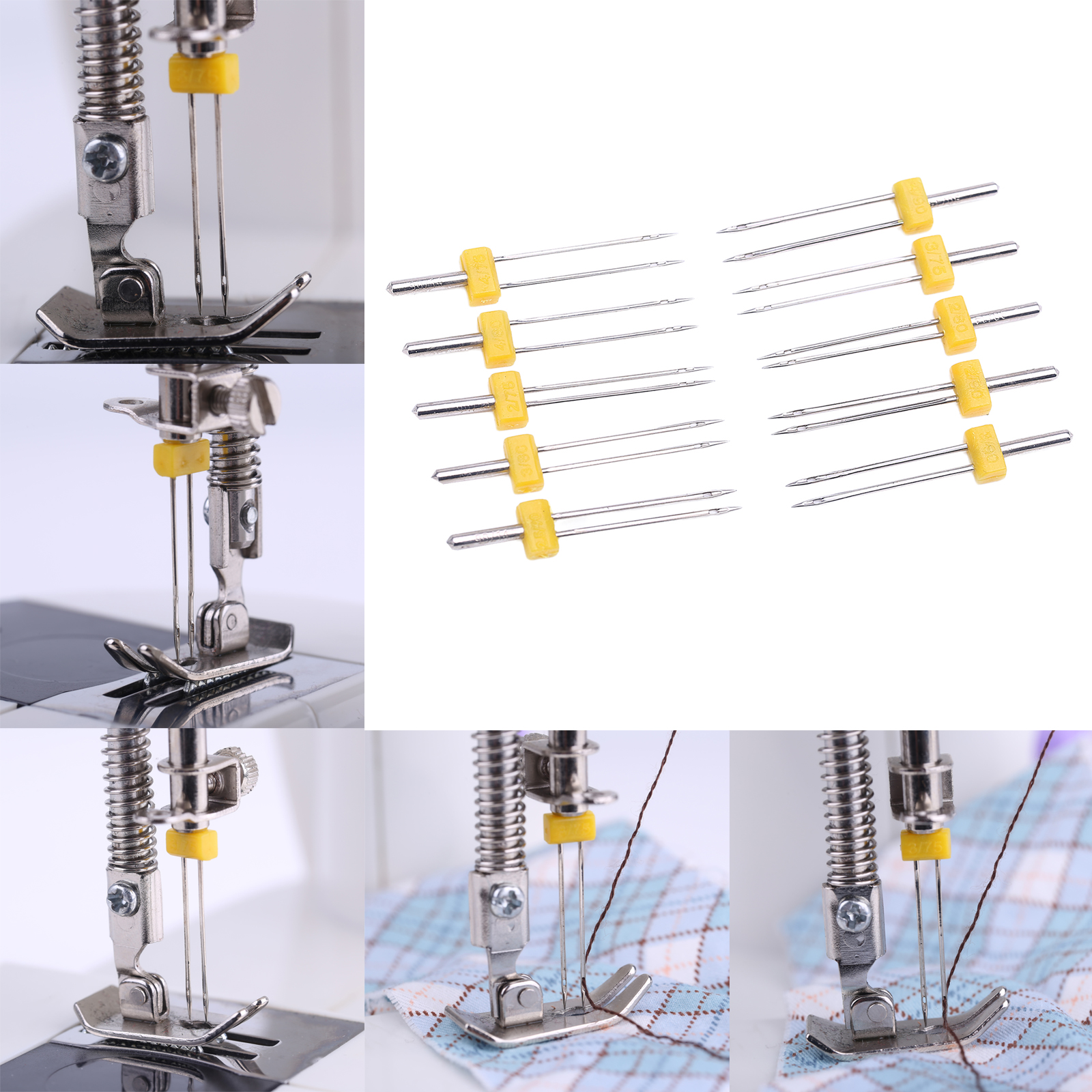 10 Pcs Twin Needles Double Twi - Twin Needle Stretch avis et prix