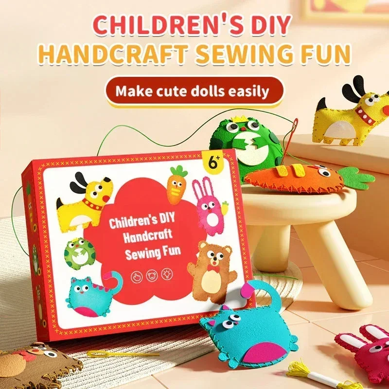 Diy Doll Sewing Toys Animal Fr - Sewing Thread In Textile avis et prix