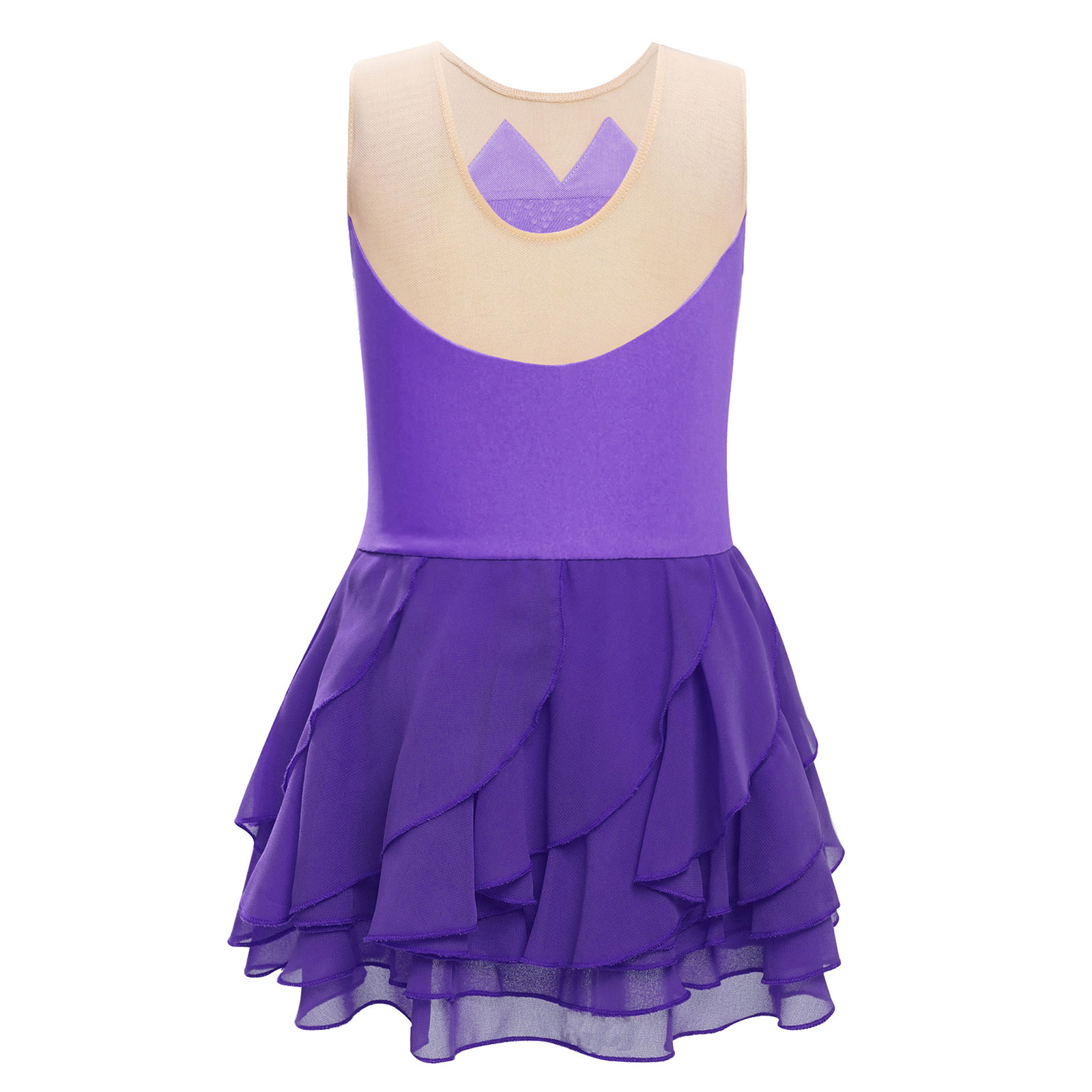 Girls Mesh Figure Skating Dres - Sewing Vest avis et prix