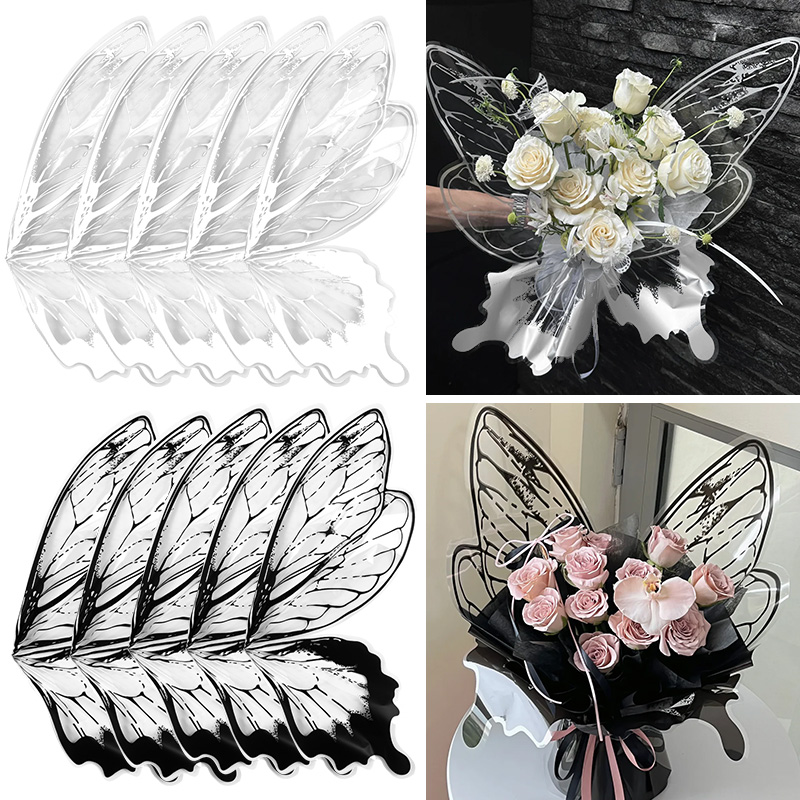 24Pcs Butterfly Wings Shape Fl - Pattern Tissue Paper avis et prix