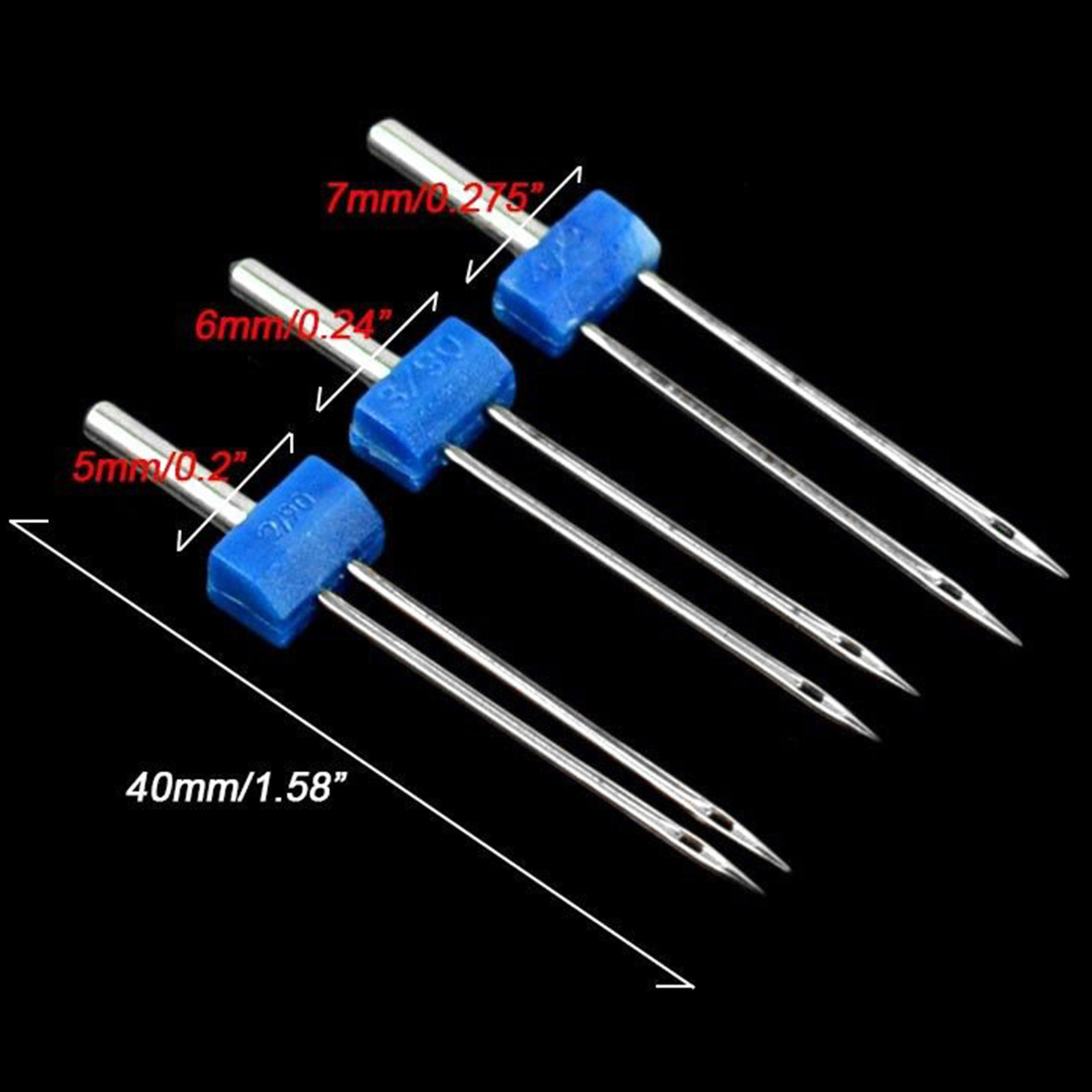 Twin Needles Set 3 Pcs Stainle - Twin Needle Stretch avis et prix