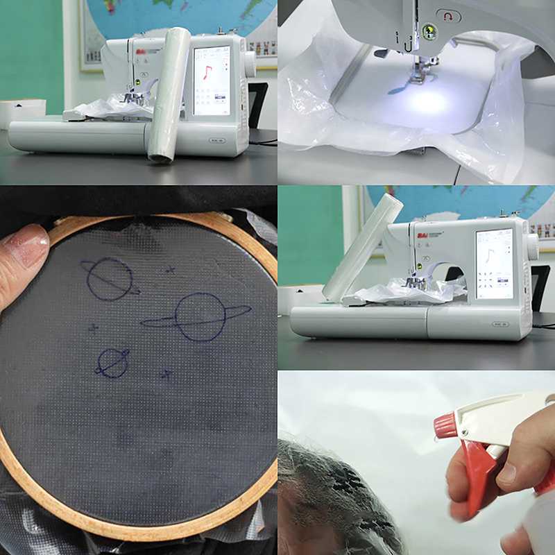 Water Soluble Embroidery Toppi - Sewing Machine For Textile avis et prix