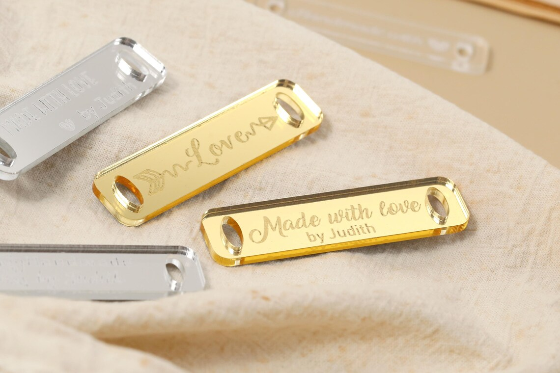 30/50/100pcs Personalized Hand - Sewing Label avis et prix
