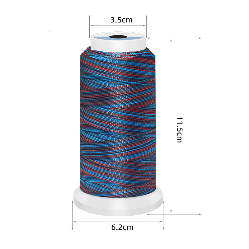 0.5/0.8/1mm Polyester Rainbow  - Sewing Thread In Textile avis et prix