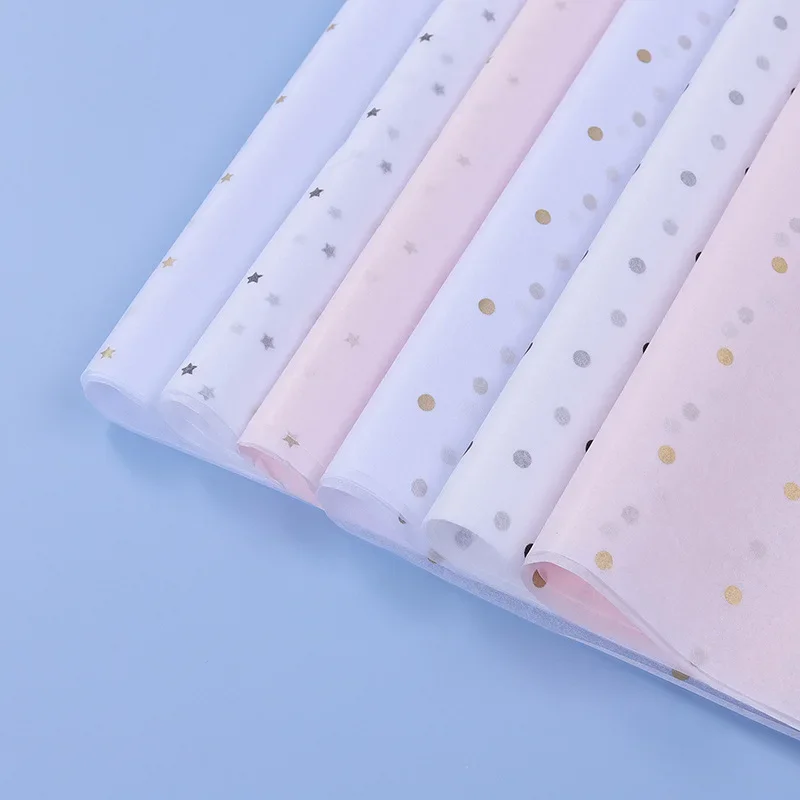 10 Sheets/lot 50*70 Cm Gift Wr - Pattern Tissue Paper avis et prix