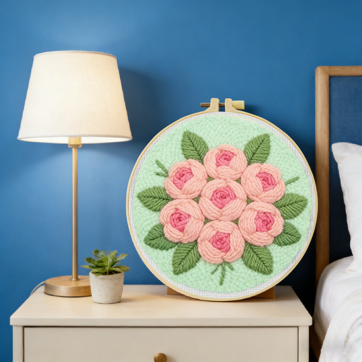 20X20CM/7.87inch Flower punch  - Sewing Textile Art avis et prix