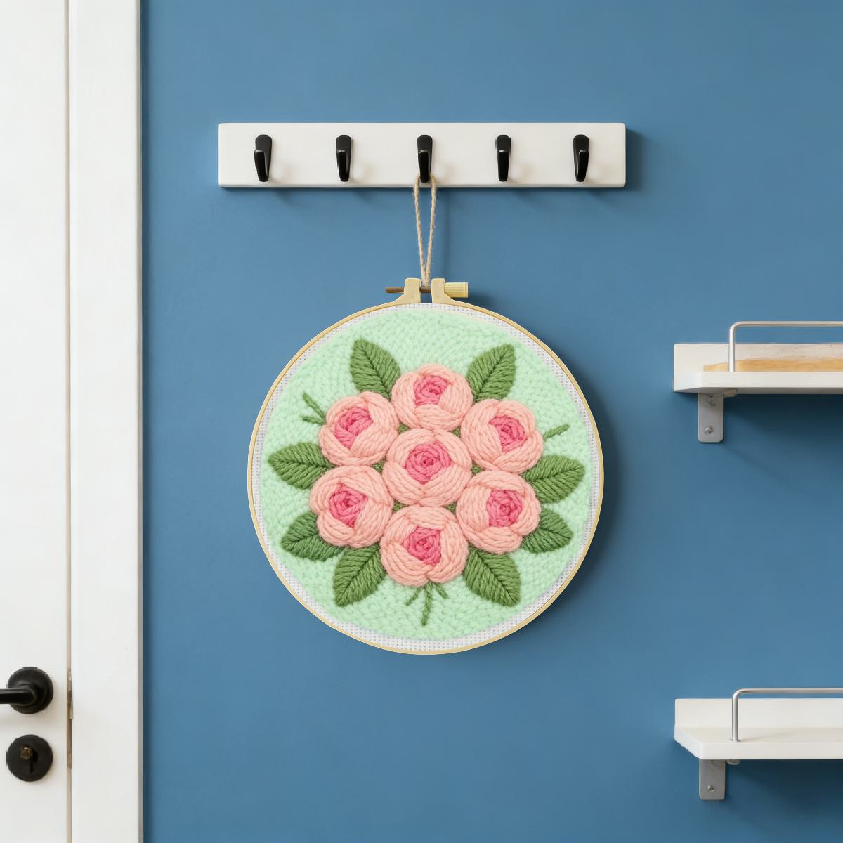 20X20CM/7.87inch Flower punch  - Sewing Textile Art avis et prix