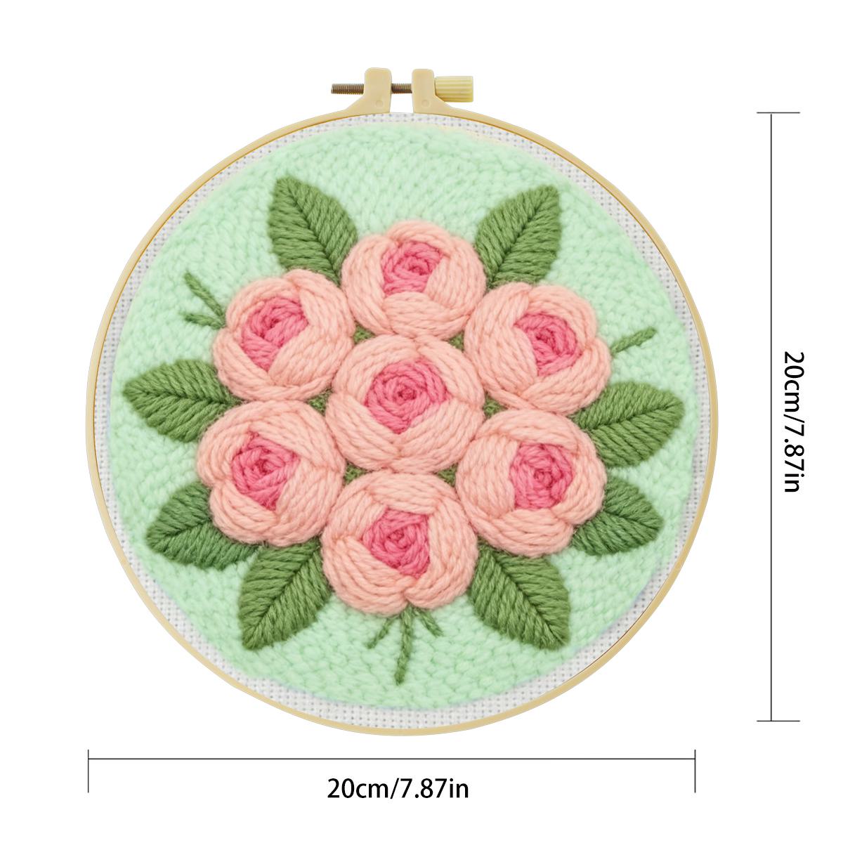 20X20CM/7.87inch Flower punch  - Sewing Textile Art avis et prix